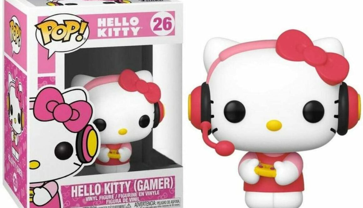 Hello Kitty Gamer Ocupada