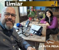 Con Pilar (de Luna de Vilar) en la puta mesa, la alacena cotrosa, pero en un lugar mágico (al fin y al cabo)