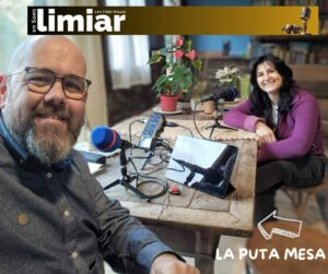 Con Pilar (de Luna de Vilar) en la puta mesa, la alacena cotrosa, pero en un lugar mágico (al fin y al cabo)