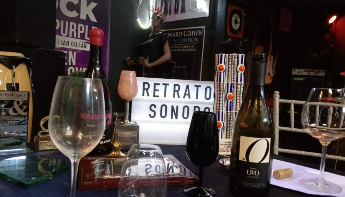 Detalles de Pablo na gravación