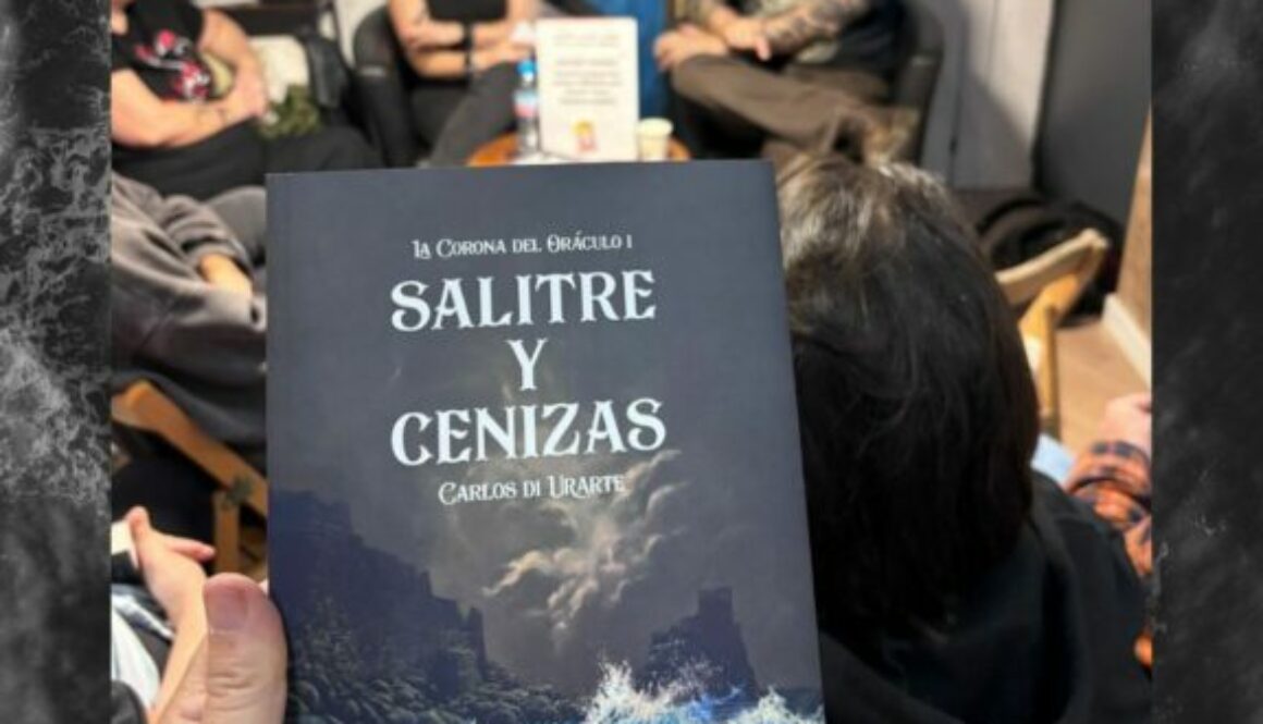 #227 SALITRE Y CENIZAS, CARLOS DI URARTE (CLUB DE LECTURA CON EL AUTOR, A TOPE DE SPOILERS)